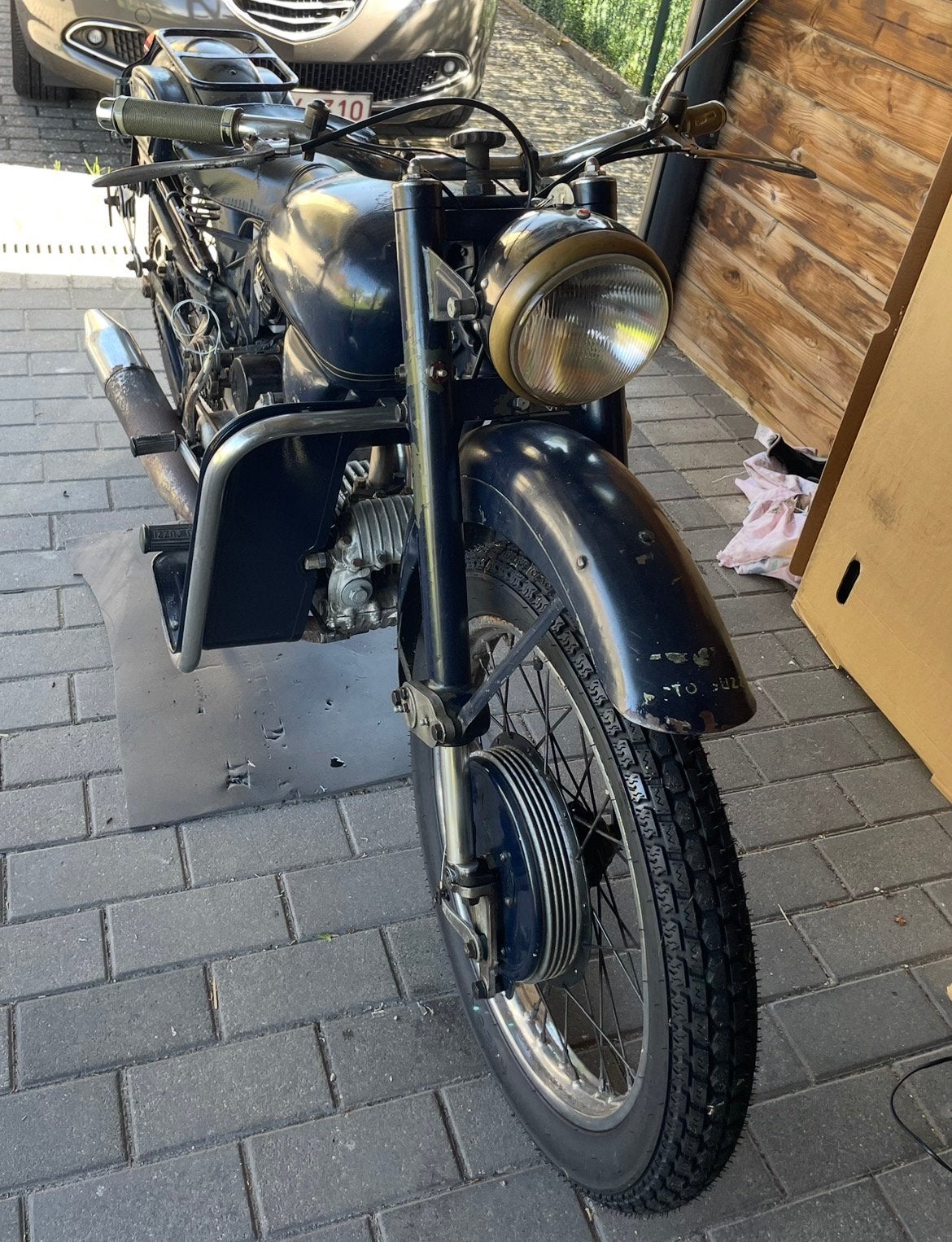 Moto Guzzi Airone, Ophalen, 250 cc