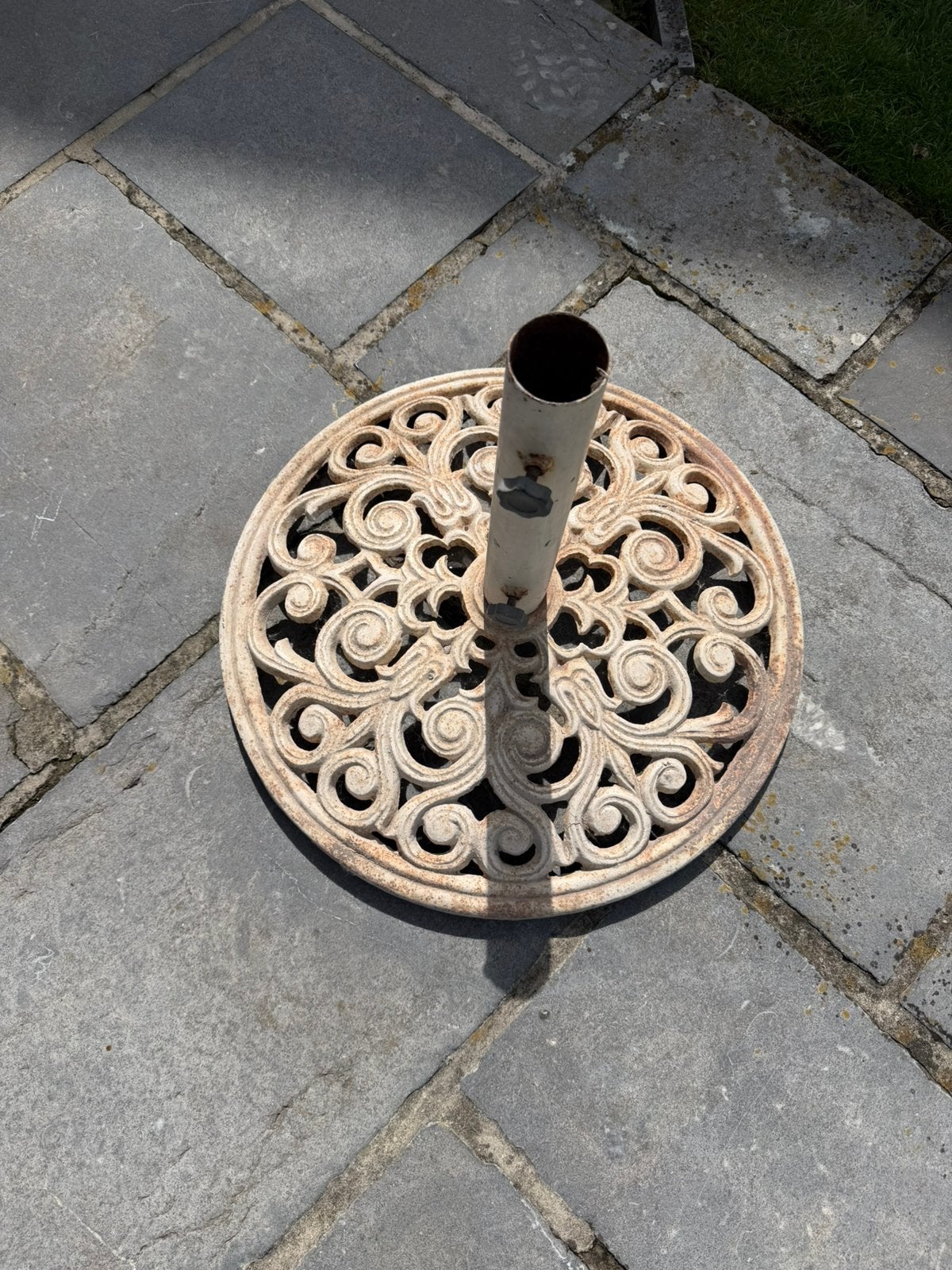 Pied de parasol, Enlèvement, Utilisé, Base de parasol