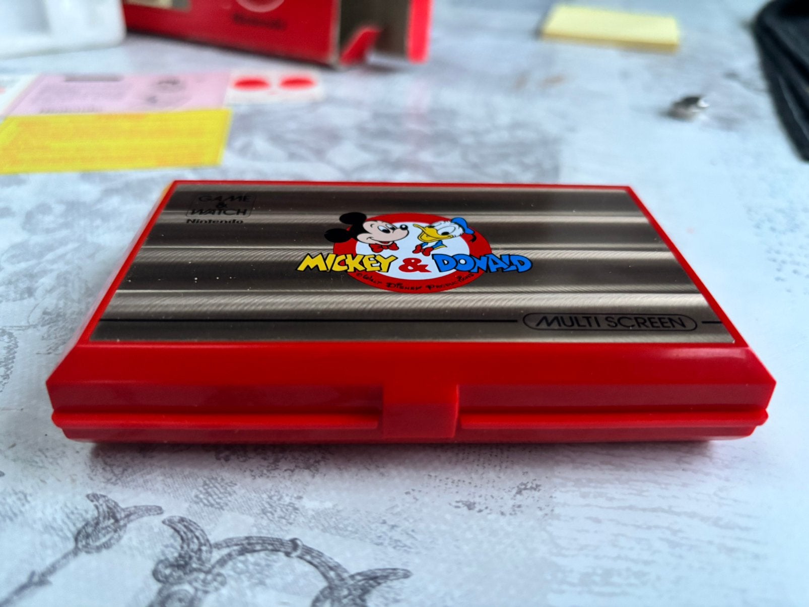Nintendo Game&Watch Mickey&Donald DM-53 Compleet CIB 1982, Ophalen of Verzenden, Zo goed als nieuw