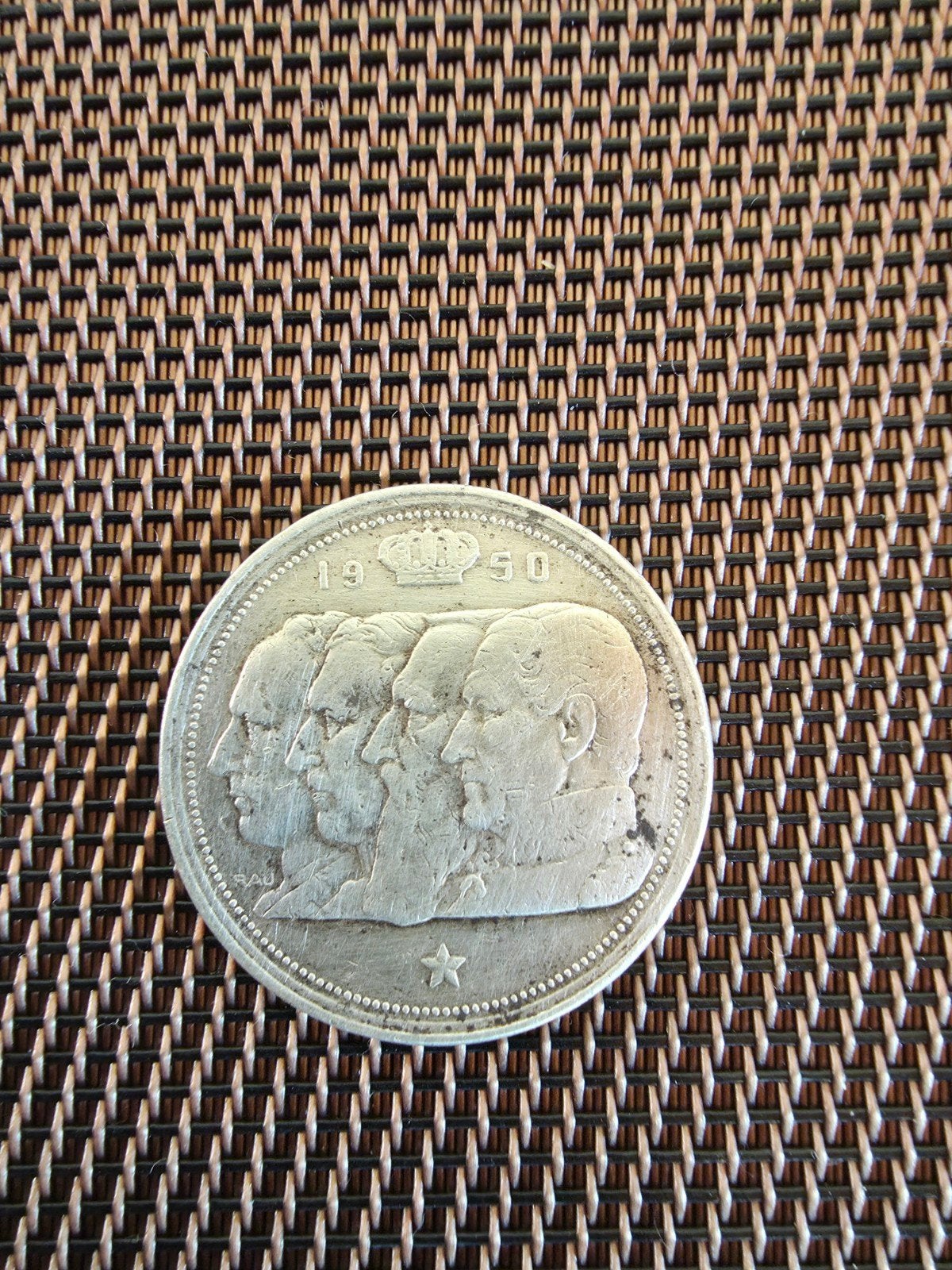 pièce en argent de 100 franc représentant 4 têtes de rois, Timbres & Monnaies, Enlèvement ou Envoi, Argent, Argent