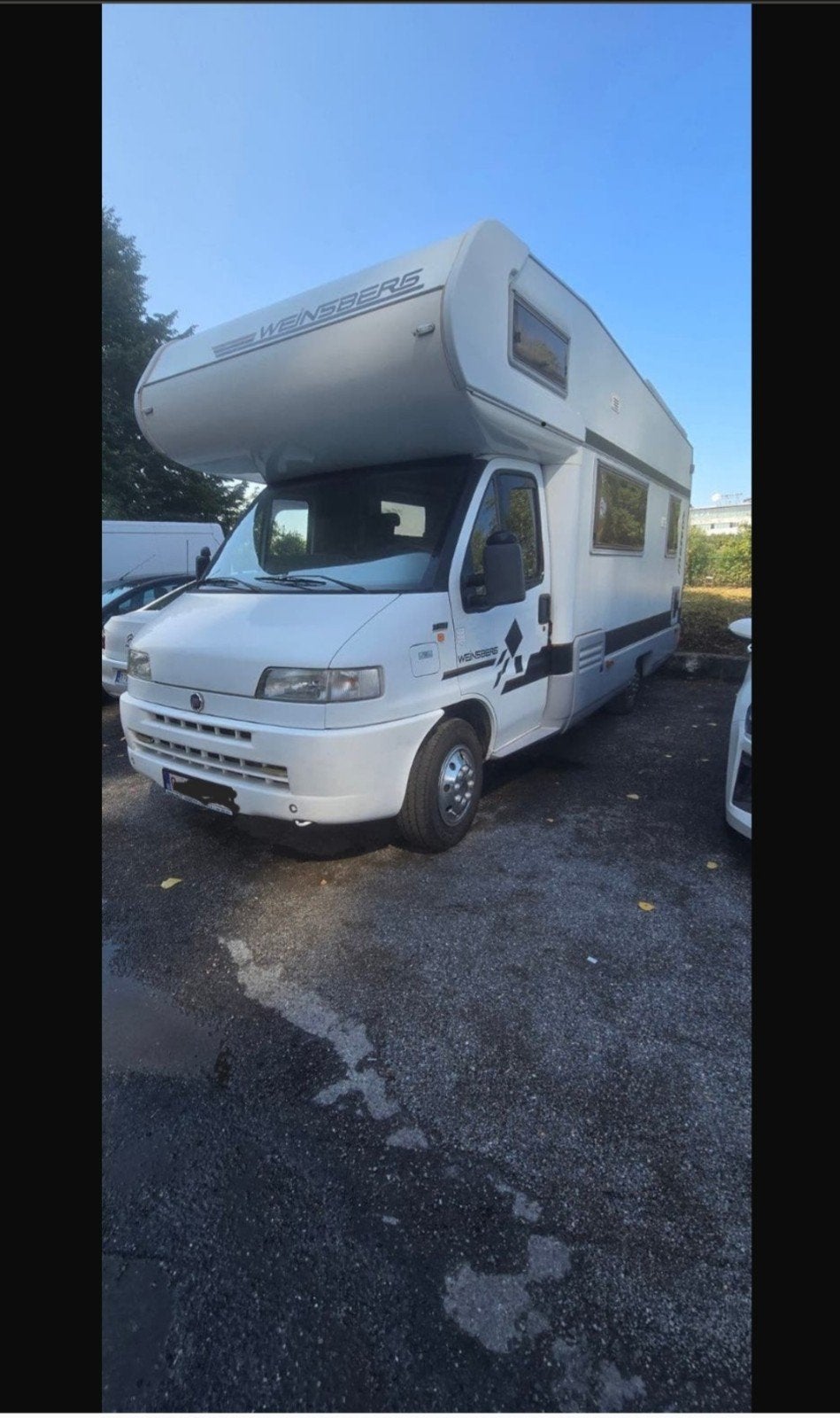 Weinsberg Meteor 580 (Fiat 2.5 TDI) – Veel nieuw onderhoud, Caravans en Kamperen, Mobilhomes, Fiat, Particulier, Fiat, Douche