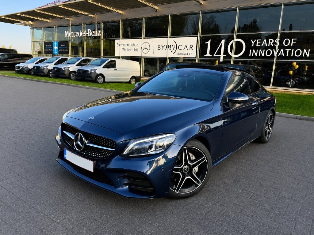 Mercedes classe c 180 coupé, pack Amg ,full options !, Cuir et Alcantara, Achat, Euro 6, Noir