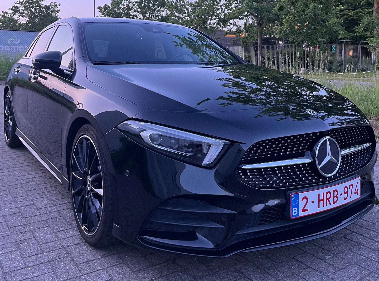 Mercedes-benz A-Klasse A 220 AMG Line benzine 190pk te koop, Autos, Mercedes-Benz, Achat, Commande vocale, Euro 6, Entretenue par le concessionnaire