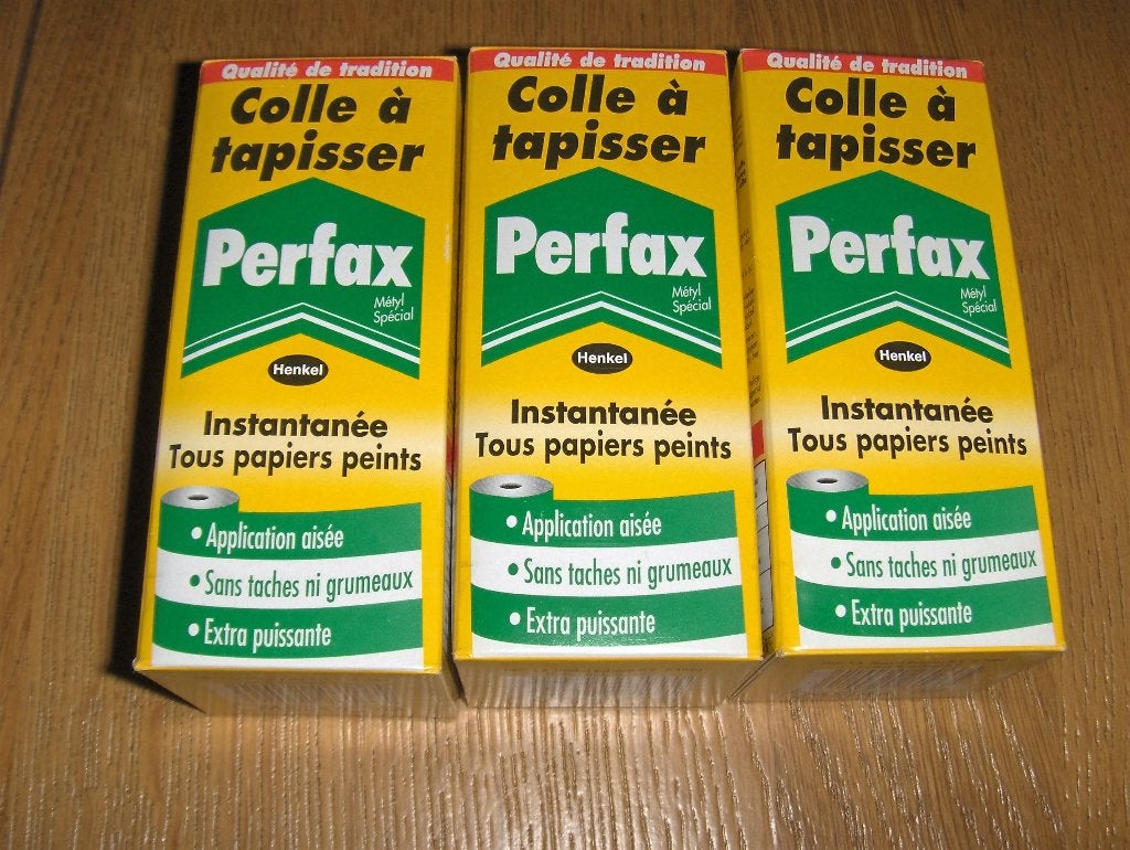 Colle perfax instantanée pour papier peint. boite de 125 gr., Ophalen of Verzenden, Nieuw