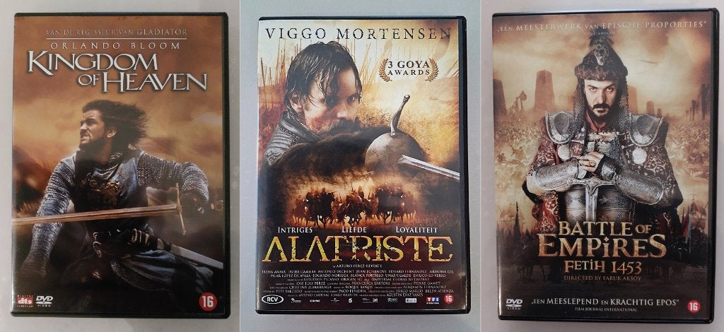 historische films 1euro stuk, Ophalen of Verzenden, Zo goed als nieuw, Oorlog