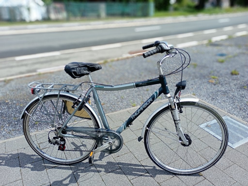 thompson, Fietsen en Brommers, 53 tot 57 cm, Ophalen, Zo goed als nieuw, Versnellingen
