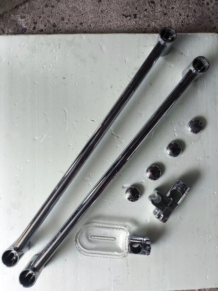 Grohe douchestang, Ophalen of Verzenden, Gebruikt, Chroom, Douche