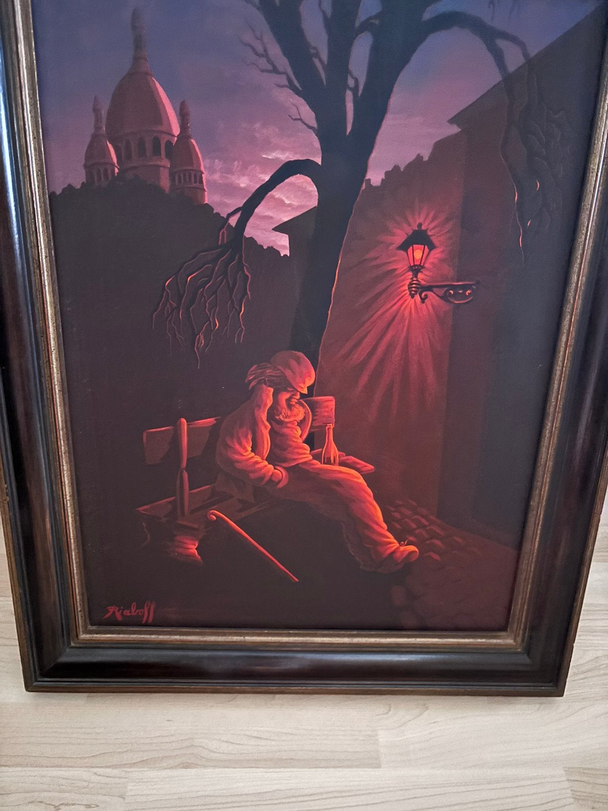 Schilderij Riaboff, Enlèvement ou Envoi