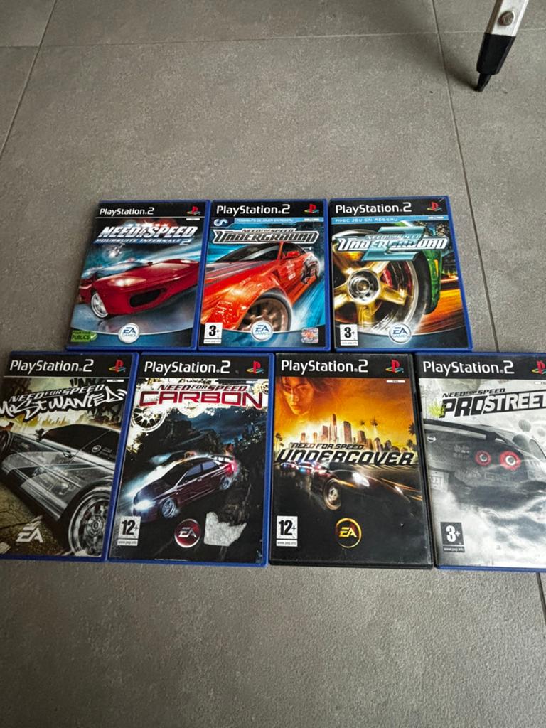 Lot Need For Speed PS2 Complet – Saga culte, Consoles de jeu & Jeux vidéo, Jeux | Sony PlayStation 2, Enlèvement, Utilisé, Course et Pilotage