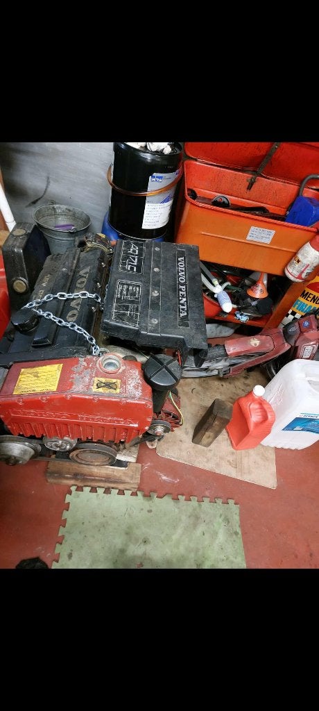 Volvo penta aq171c motor en toebehoren, Auto-onderdelen, Ophalen, Gebruikt, Volvo