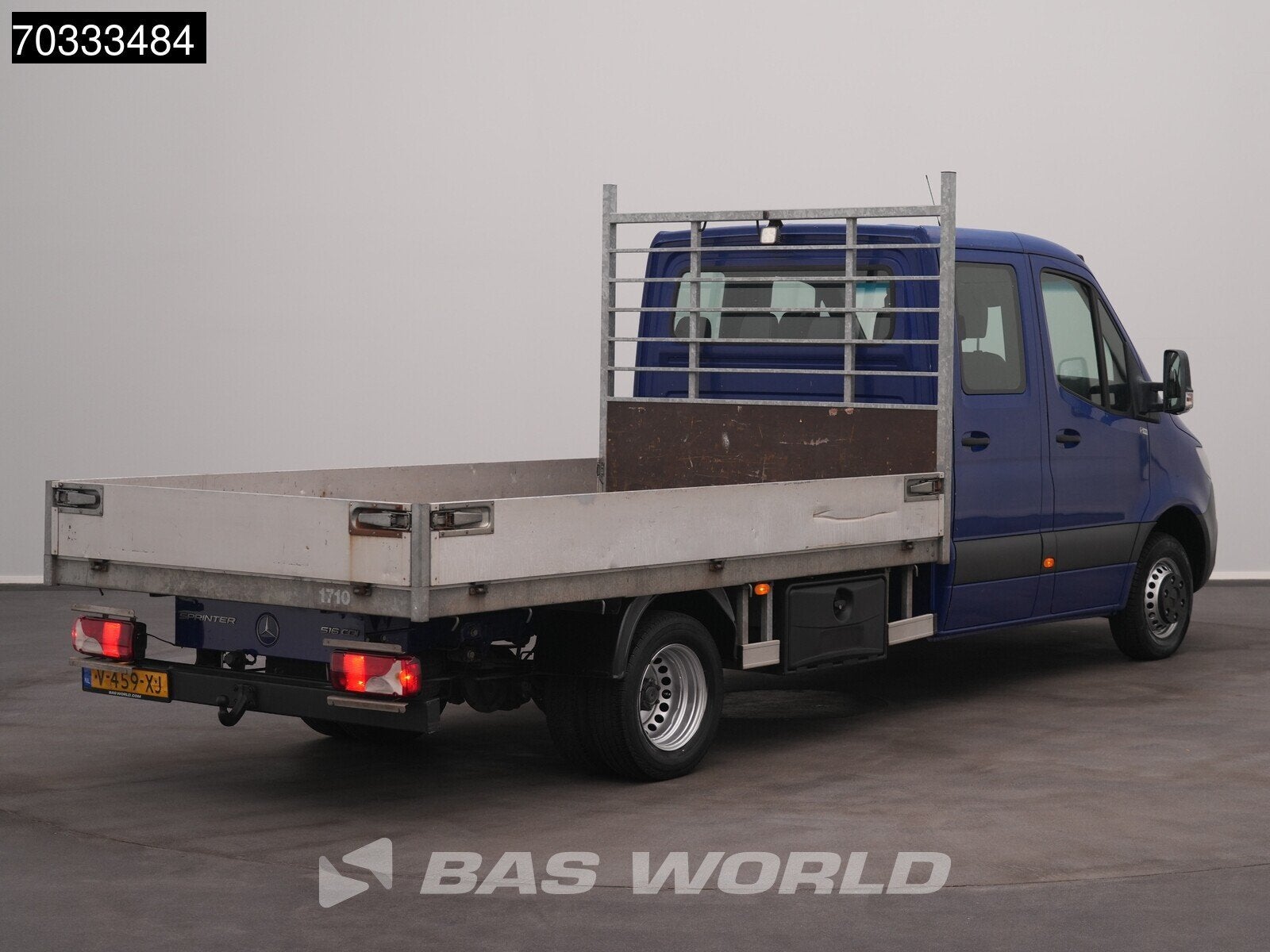 Mercedes Sprinter 516 CDI Automaat Open Laadbak 3.5t trekhaa, Autos, Cuir, Achat, Euro 6, Entreprise
