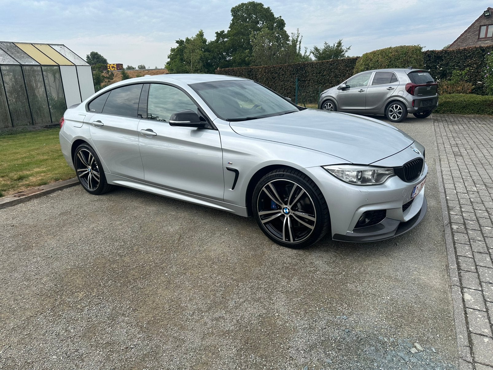 Bmw 4 serie grand coupe - M performance paket, Auto's, Automaat, Particulier, Zilver of Grijs, Coupé