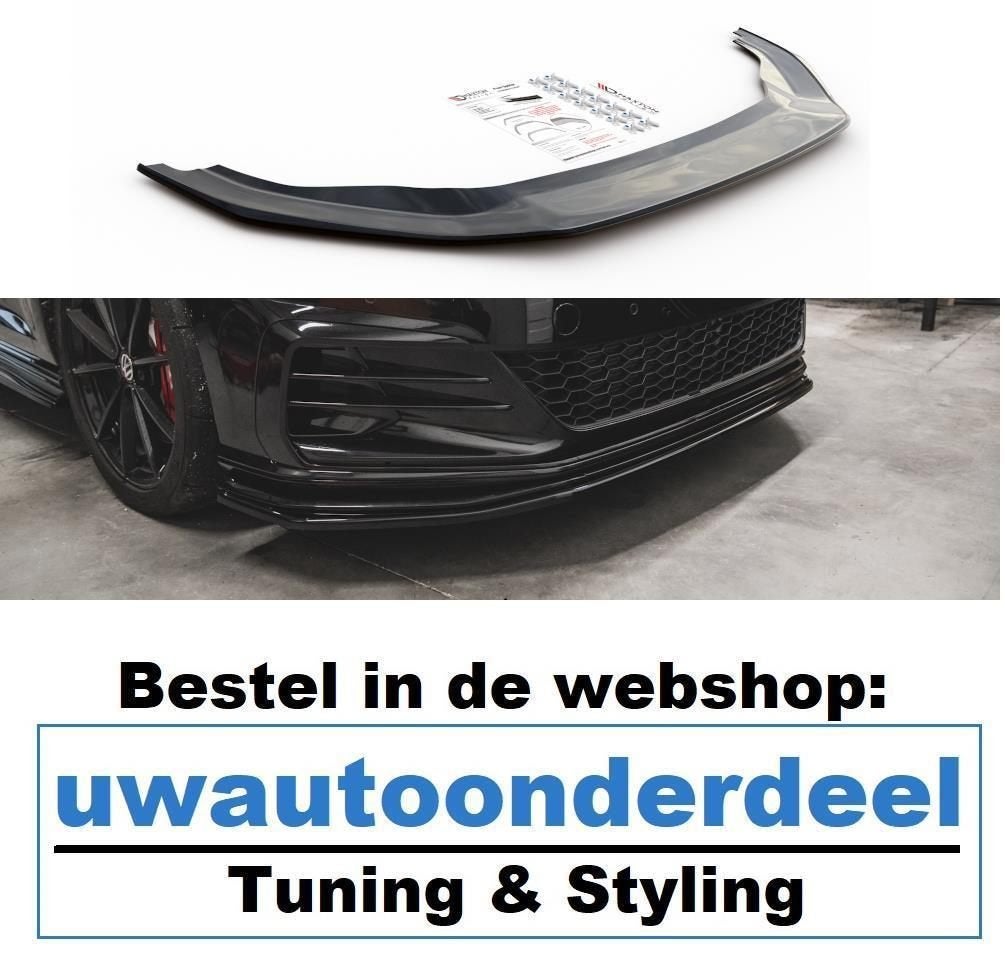 Maxton Spoiler Voorspoiler Geschikt Voor Golf 7.5 TCR GTI Td, Envoi