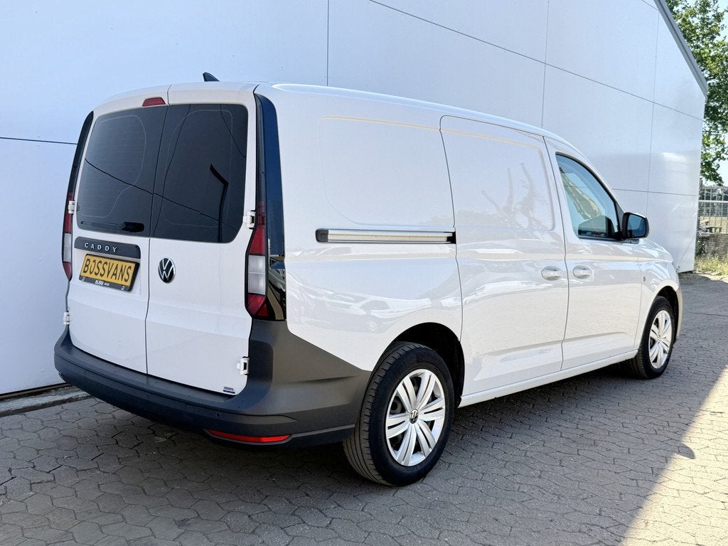 Volkswagen Caddy Cargo Maxi 2.0 TDI 122PK Automaat L2 Cruise, Achat, Entreprise, 2 places, Noir