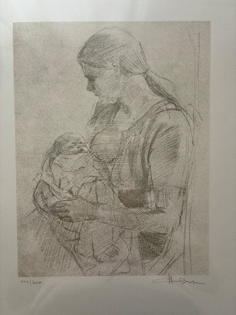 Lithografie Louis Van Gorp, Ophalen