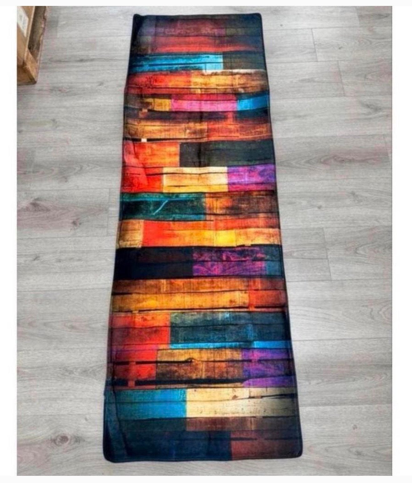 Tapijt Hal Deurmat Anti-Slip 60x180 CM badkamer loper kleed, Huis en Inrichting, Ophalen of Verzenden, Nieuw, Meerkleurig, Badmat