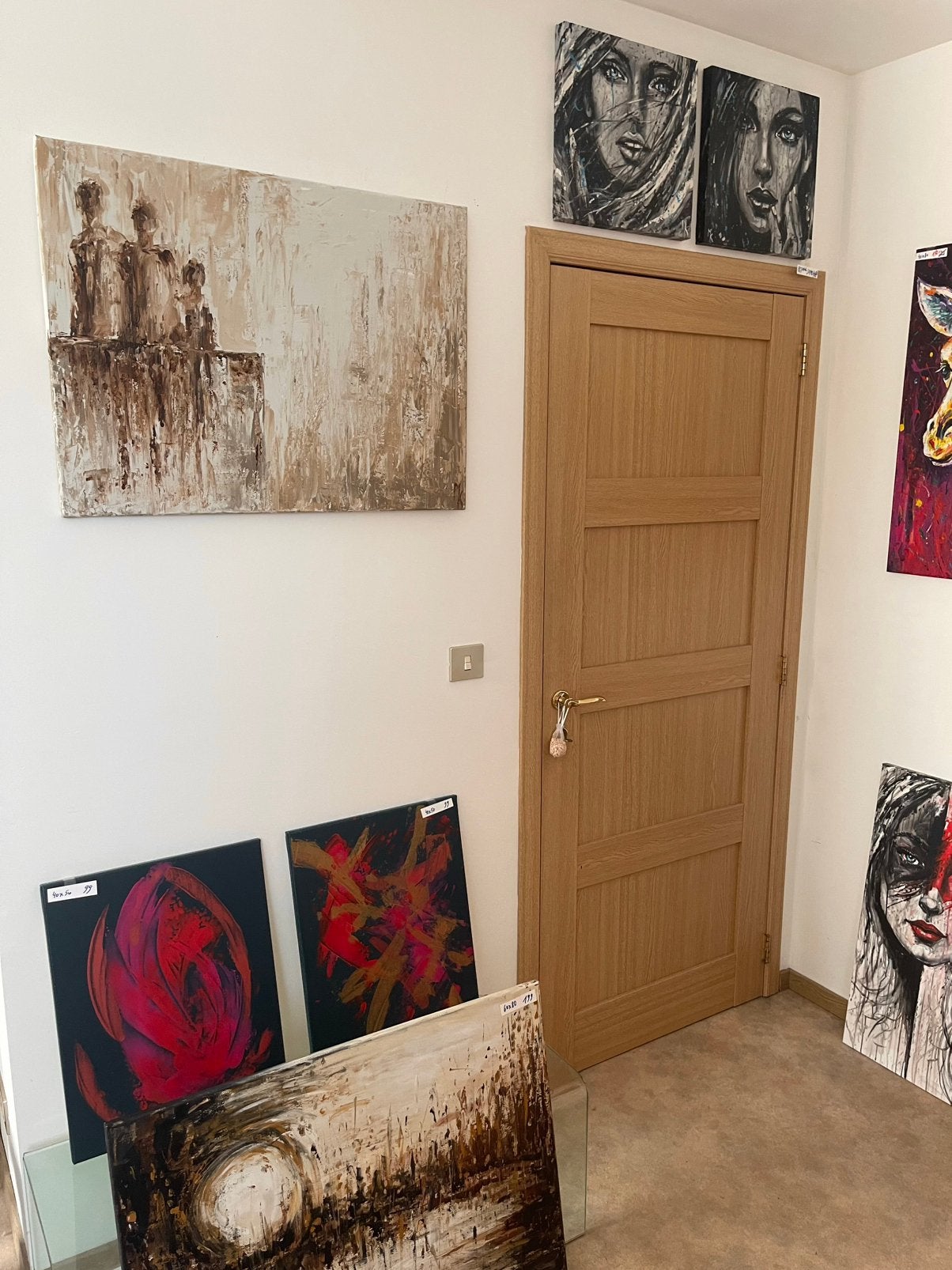 Abstract schilderij Family door Mk Art, Ophalen