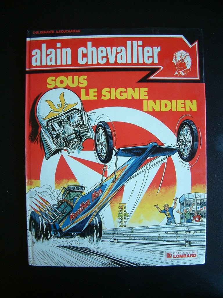 Alain Chevallier - 14. Sous le signe indien - [EO], Gelezen, Eén stripboek, Duchâteau/Denayer, Ophalen of Verzenden