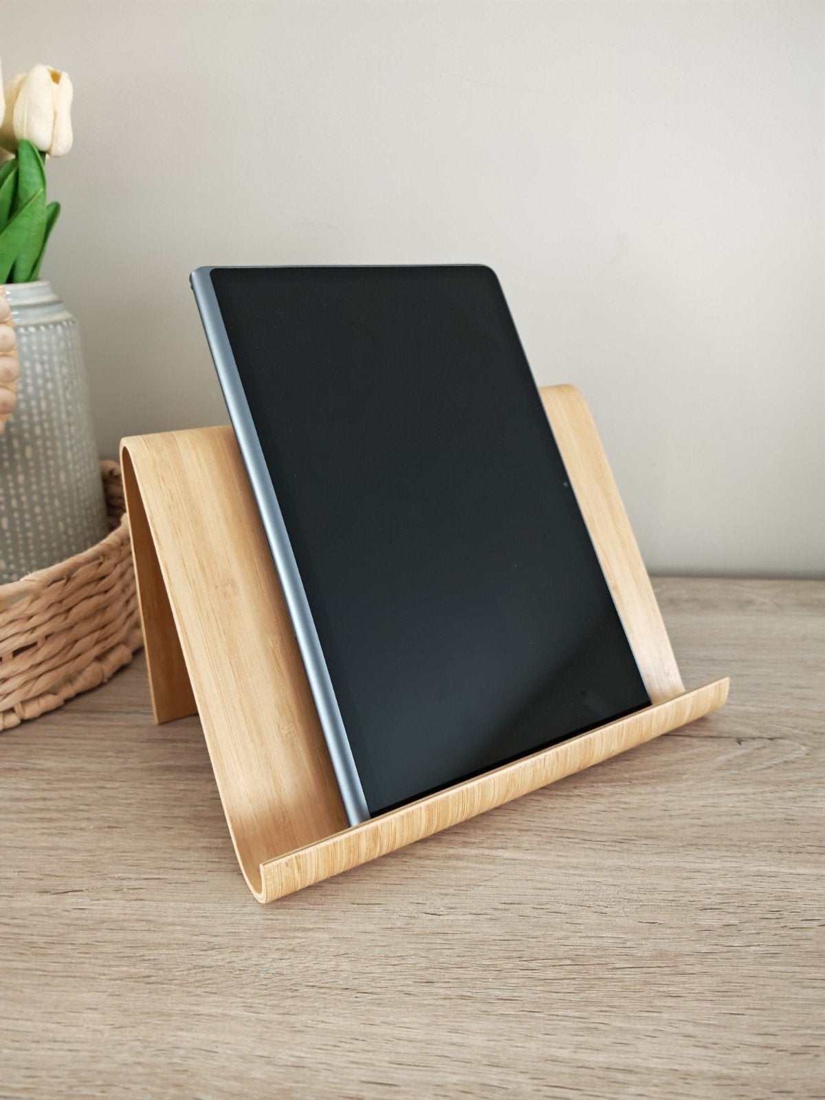 Ikea Tablet houder Hout, Ophalen