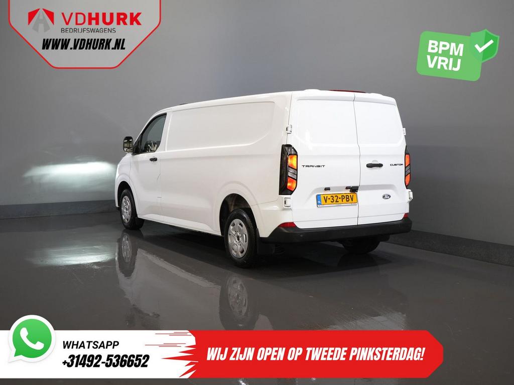 Ford Transit Custom 320 2.0 TDCI 135 pk L2 Trend LED/ 2.8t T, Wit, Bedrijf, Ford, Onderhoudsboekje