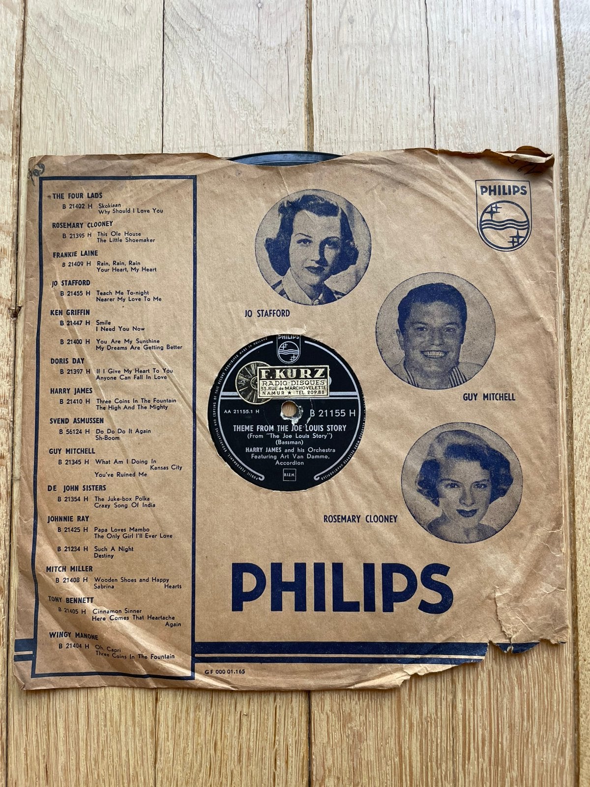 4 gramophone records 78 rpm, Gebruikt, 10 inch, Modernisme tot heden, Ophalen of Verzenden