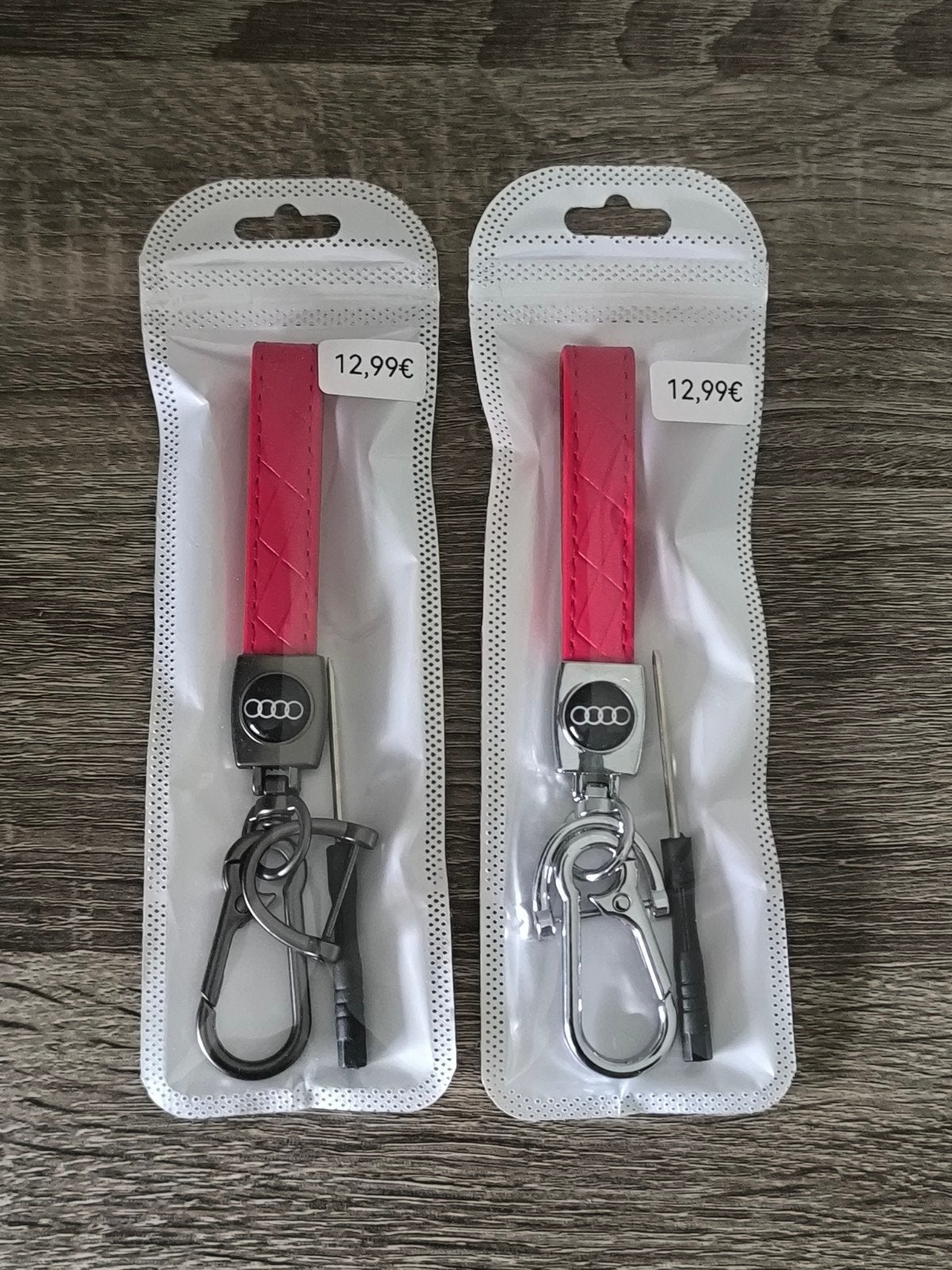 Audi Rood Sleutelhanger, Ophalen of Verzenden, Nieuw, Merk