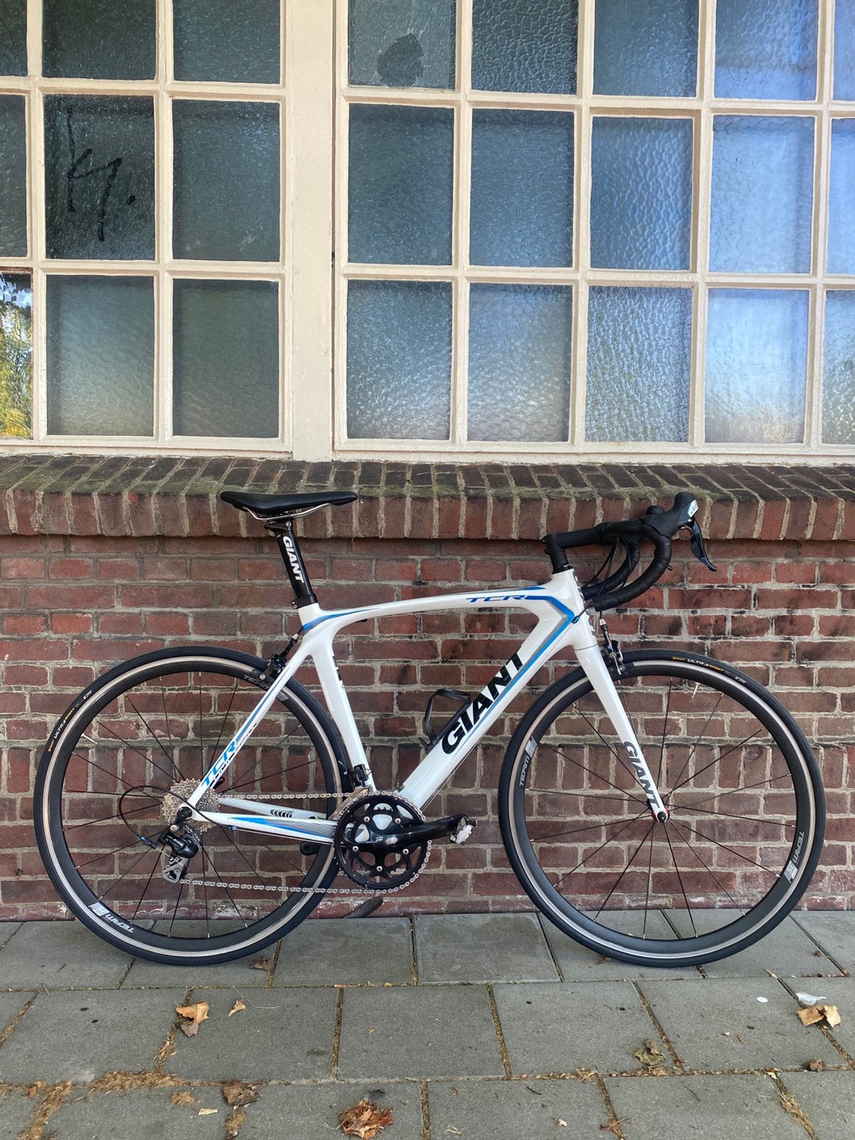 Giant TCR Advanced 2 - M/L - Carbon, Fietsen en Brommers, Ophalen, 28 inch, Carbon, Velgrem