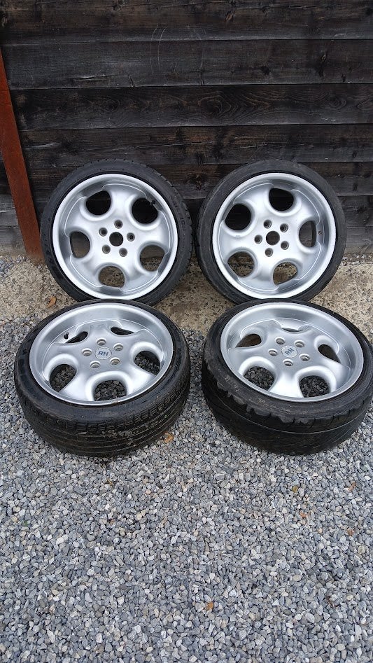 jantes RH 17 pouces 5x112 + pneus, Autos : Pièces & Accessoires, Enlèvement, Utilisé, 17 pouces, Pneu(s)