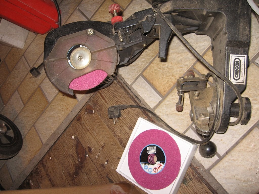kettingslijpmachine voor kettingzagen, Ophalen, Gebruikt, Kettingzaag, Oregon
