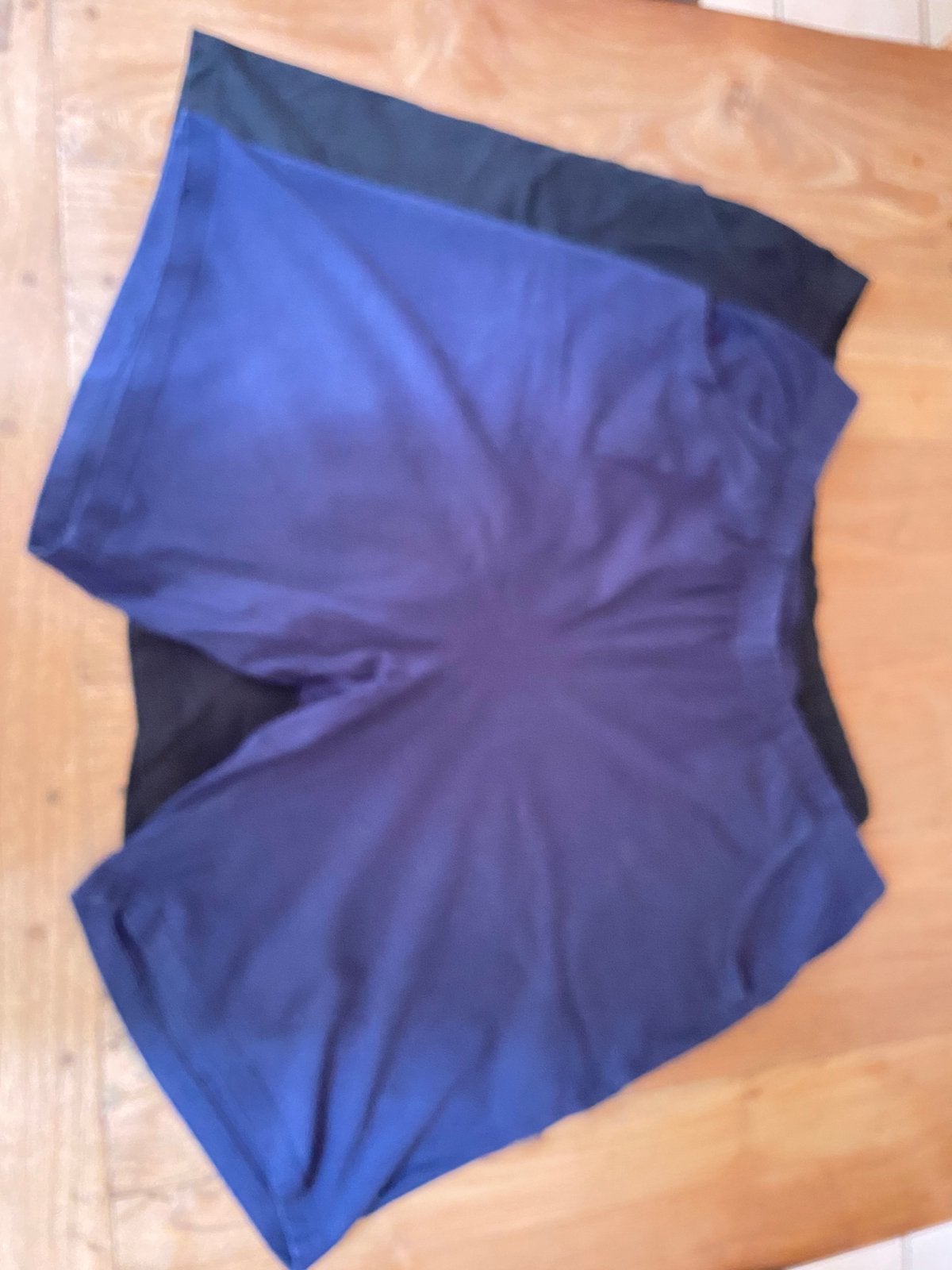 Paar shorts Ulla Popken m46/48, Ophalen of Verzenden, Zo goed als nieuw, Blauw