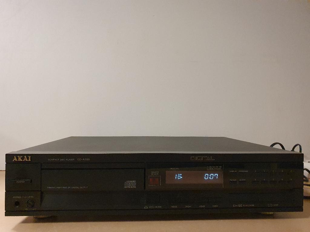 Akai Compact Disc CD Player CD-A335, Audio, Tv en Foto, Ophalen