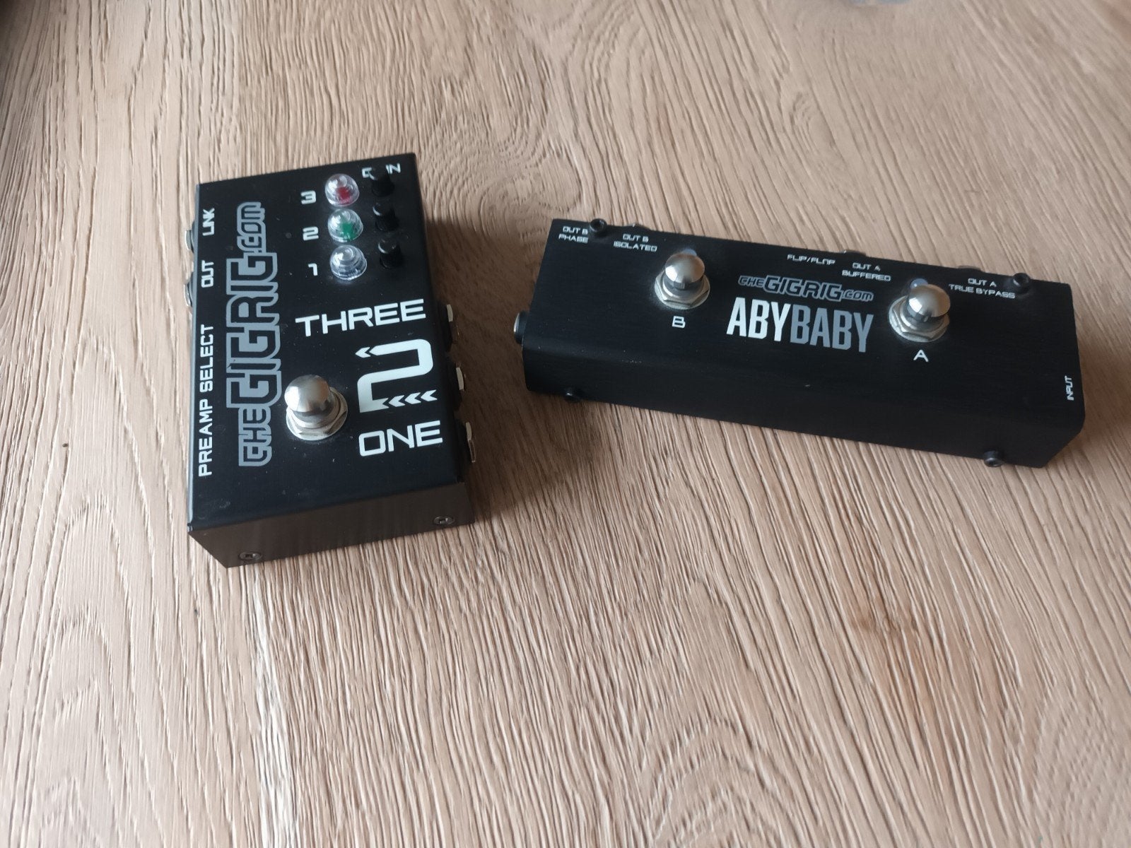 gigrig ABY en Three2one, Musique & Instruments, Effets, Neuf, Volume, Autres types, Enlèvement