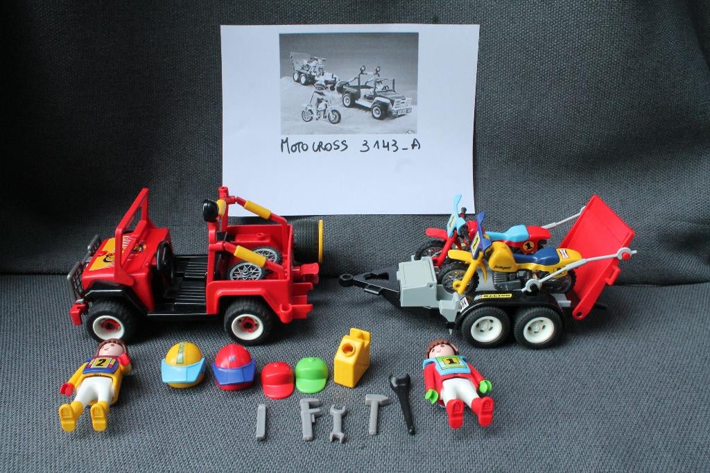 5 ensembles Playmobil années '90, Enfants & Bébés, Enlèvement ou Envoi, Utilisé