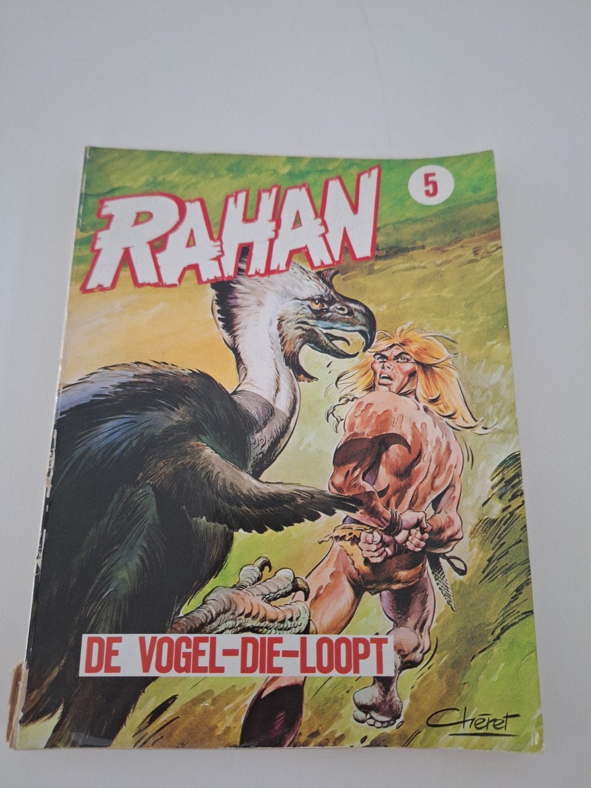 Rahan strip, Chéret, Ophalen, Gelezen, Eén comic
