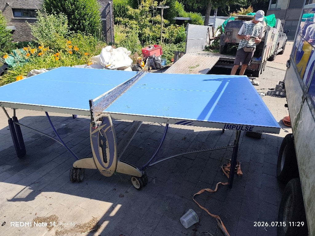 Cornilleau tennis tafel/ ping pong (outdoor versie), Sport en Fitness, Tafeltennis, Ophalen