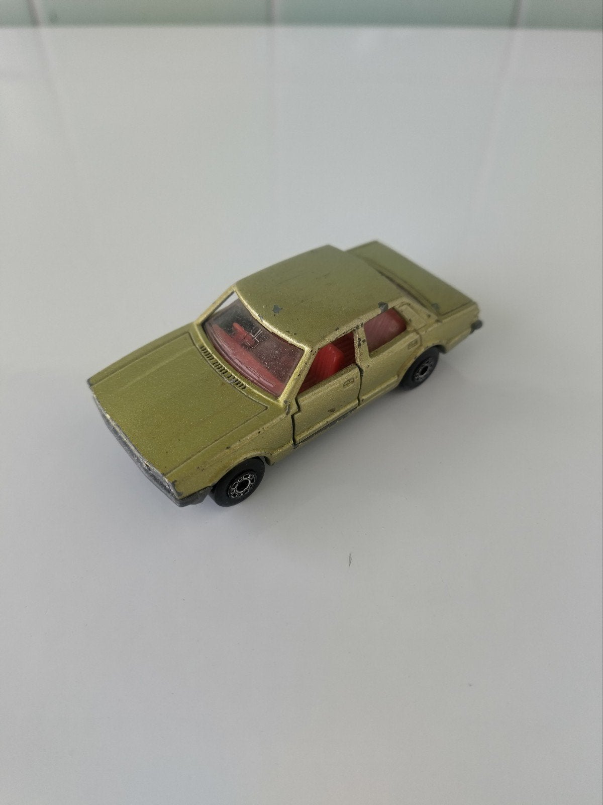 Vintage Matchbox Ford Cortina AFHALING LEES BESCHRIJVING, Enlèvement, Utilisé, Voiture, Matchbox