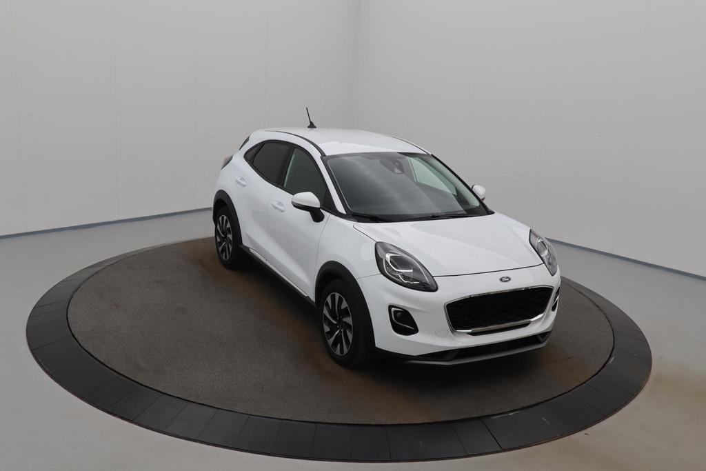 Ford Puma Titanium - Winterpack, Auto's, Ford, Voorwielaandrijving, Stof, Euro 6, Wit