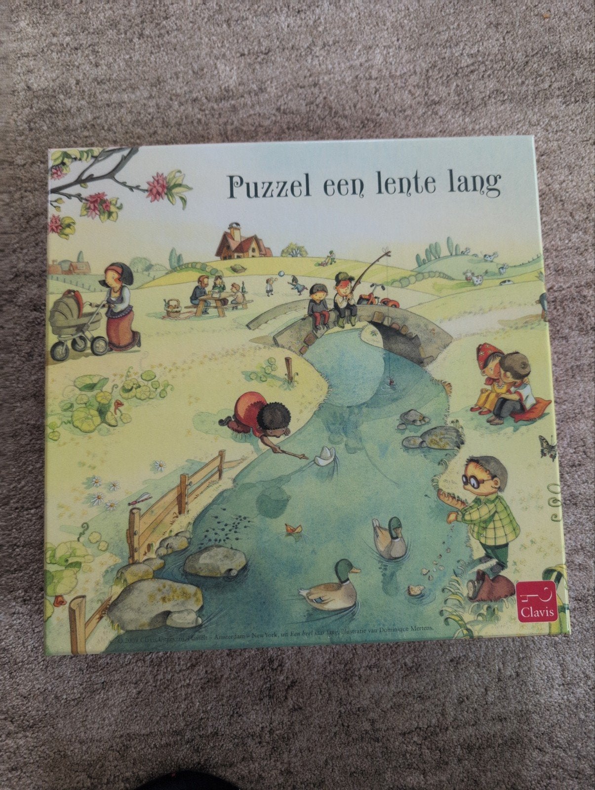 Dominique Mertens - Puzzel een lente lang, Ophalen of Verzenden