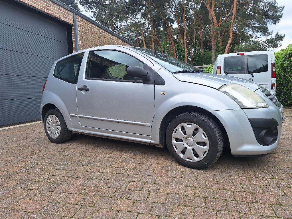 citroen c2 1.1benzine 2009 139dkm, Auto's, Citroën, Voorwielaandrijving, Stof, Elektrische ramen, Overige kleuren