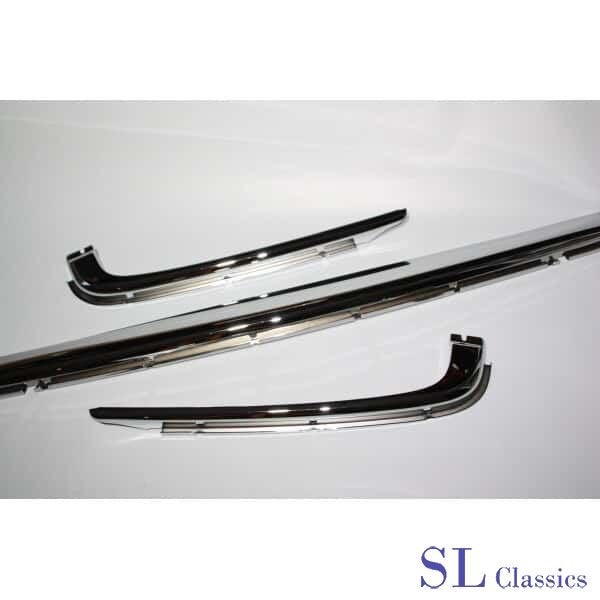 Chroom schalen Staal verchroomd 3-delig Mercedes-Benz SL SLC, Autos : Pièces & Accessoires, Autres pièces automobiles, Mercedes-Benz