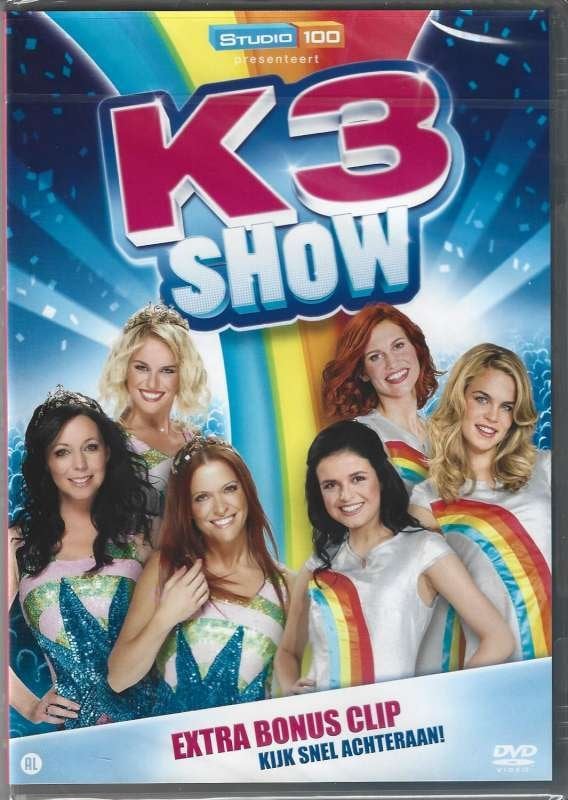 DVD K3 – K3 Show NIEUW NOG VERPAKT, Cd's en Dvd's, Dvd's | Muziek en Concerten, Nieuw in verpakking, Alle leeftijden, Ophalen of Verzenden