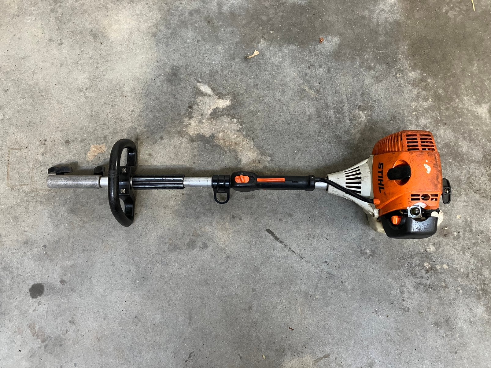 Stihl combimotor, Tuin en Terras, Bosmaaiers, Ophalen, Gebruikt, Benzine