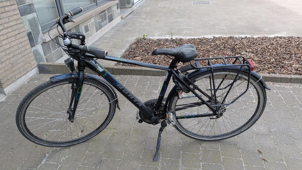 Norta A20 Hybride Fiets – Maat 48 – 24 versnellingen, Fietsen en Brommers, Gebruikt, Velgrem, Versnellingen, Minder dan 49 cm