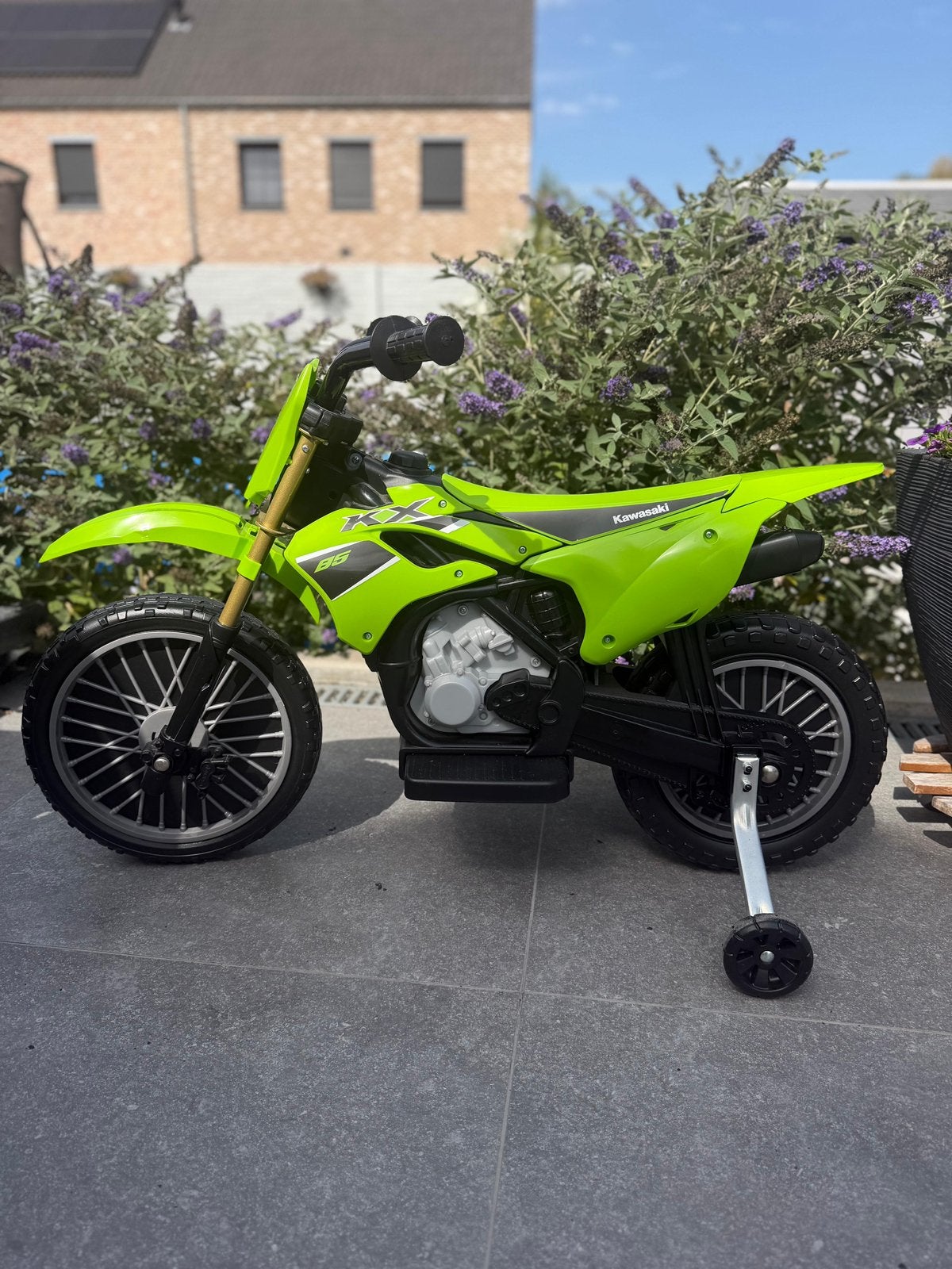 Kawasaki kinder motor, Ophalen, Zo goed als nieuw