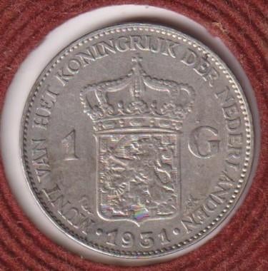 1 Gulden zilver 720/1000 1931 Sup, Postzegels en Munten, Munten | Nederland, 1 gulden, Zilver, Ophalen of Verzenden, Koningin Wilhelmina