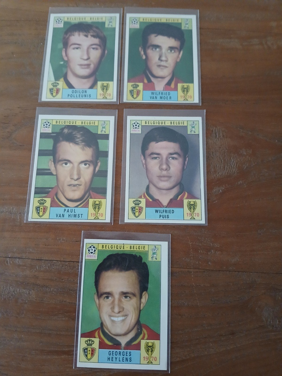 Panini Mexico 70 5 Belgische sticker, Ophalen of Verzenden