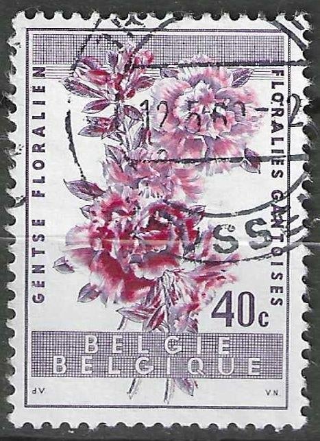 Belgie 1960 - Yvert/OBP 1122 - Gentse Floralien II (ST), Postzegels en Munten, Verzenden, Gestempeld, Gestempeld