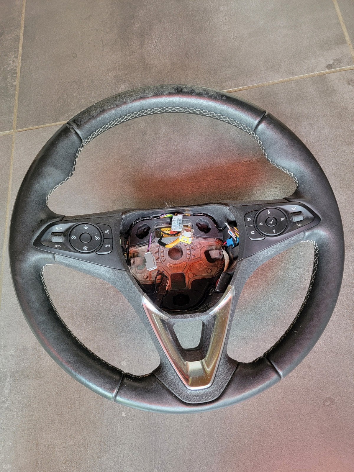 Volant en cuir Opel Astra K / Insignia B, Autos : Pièces & Accessoires, Enlèvement, Utilisé, Opel