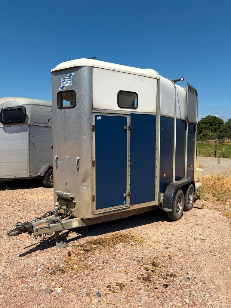 Ifor williams Trailer, Dieren en Toebehoren, Paarden en Pony's | Trailers en Aanhangwagens, Gebruikt, 2-paards trailer, Aluminium