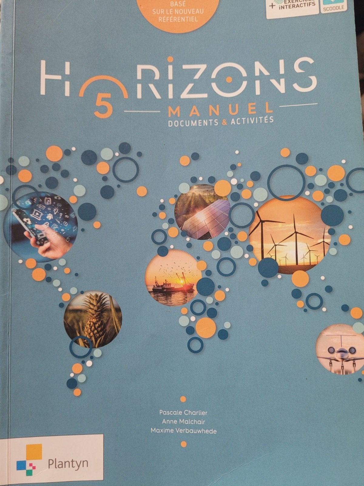 Horizons 5  Édition Planteyn, Livres, Livres scolaires, Enlèvement ou Envoi, Utilisé, Secondaire, Géographie